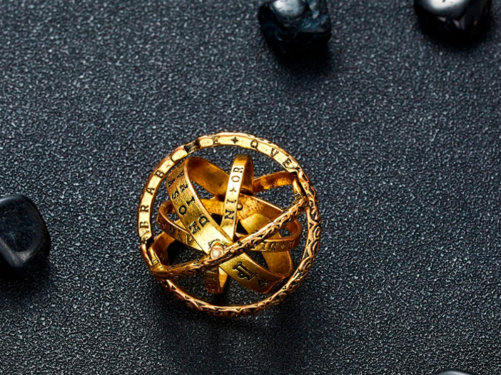 16th Century Ring That Turns Into Sphere 16th Century Ring That